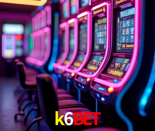Interface moderna da plataforma k6bet